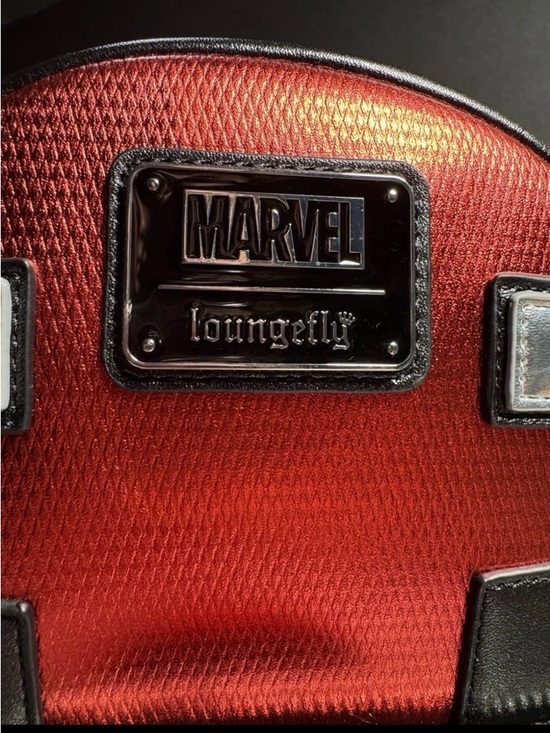 NWT Loungefly Deadpool Metallic Mini Backpack Rare Retired main image 7
